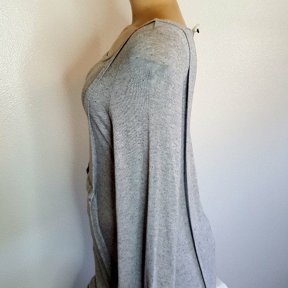 Maxstudio.com gray long sleeve shift dress size L - Picture 6 of 8